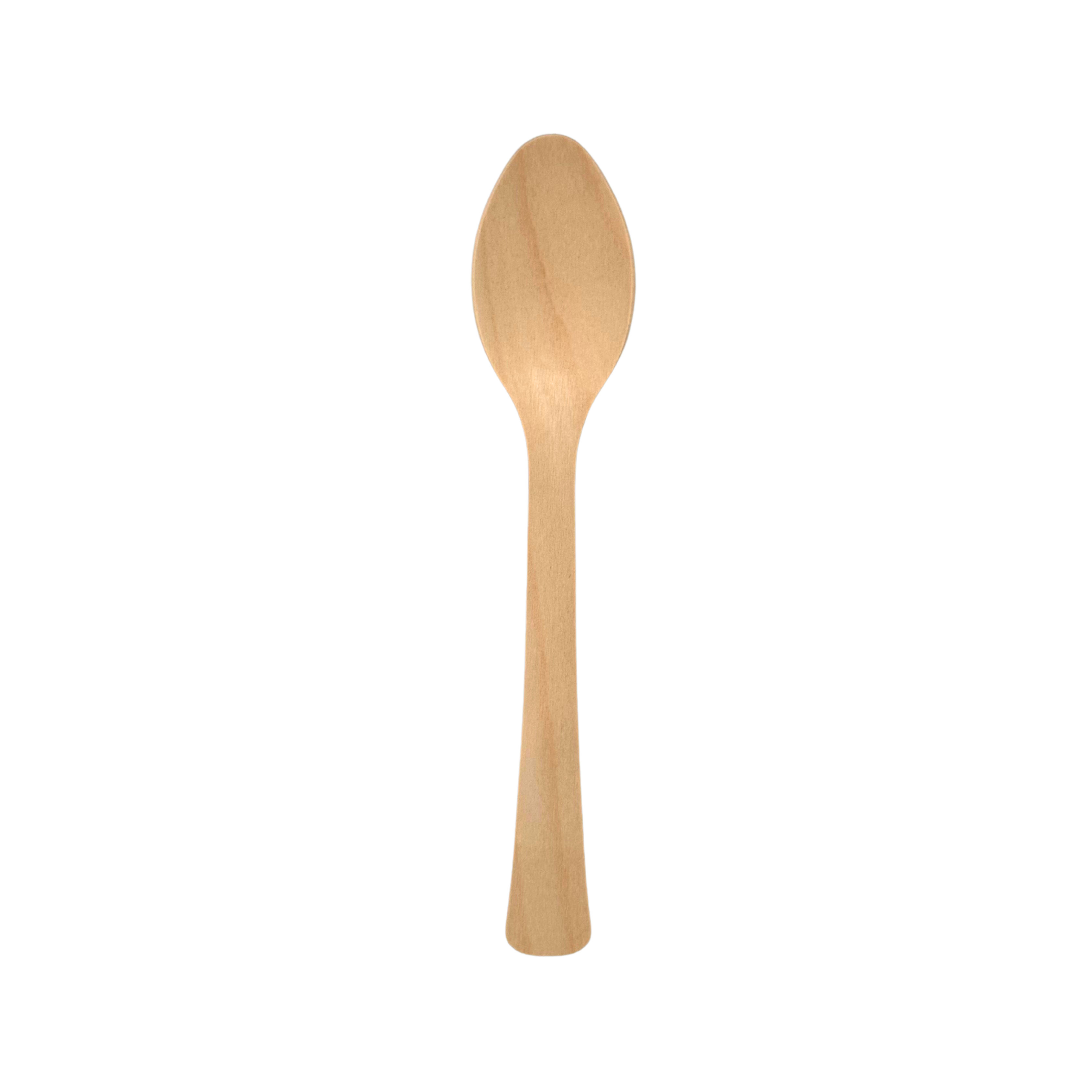 WoodLuxe™ Ahşap Kaşık (100 Adet)